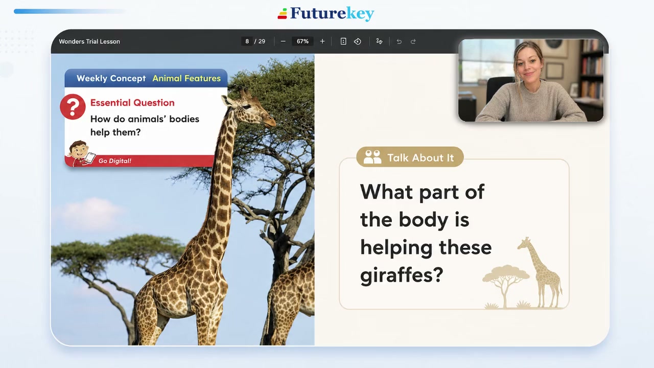 FutureKey School Foundation paragraph writing class preview