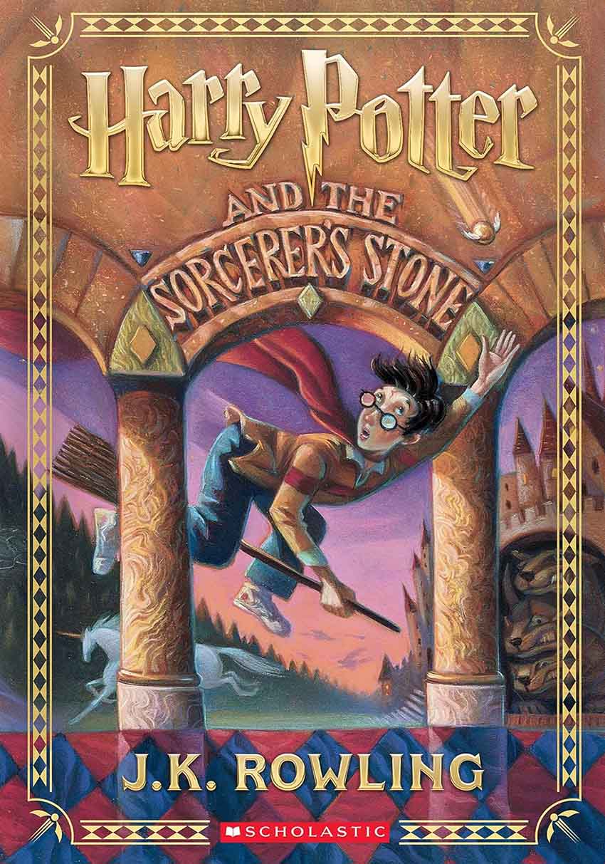 Harry Potter book cover